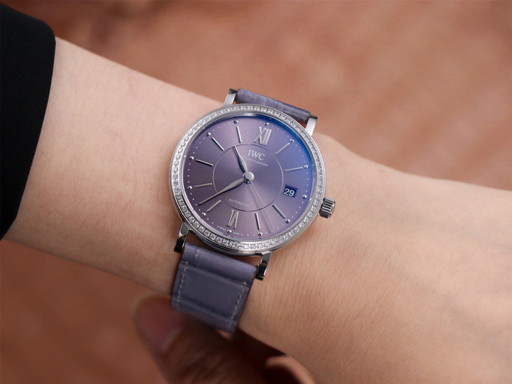 萬國柏濤菲諾1比1高仿機械錶多少錢 v7萬國柏濤菲諾 IW458104 女錶￥3880-高仿錶