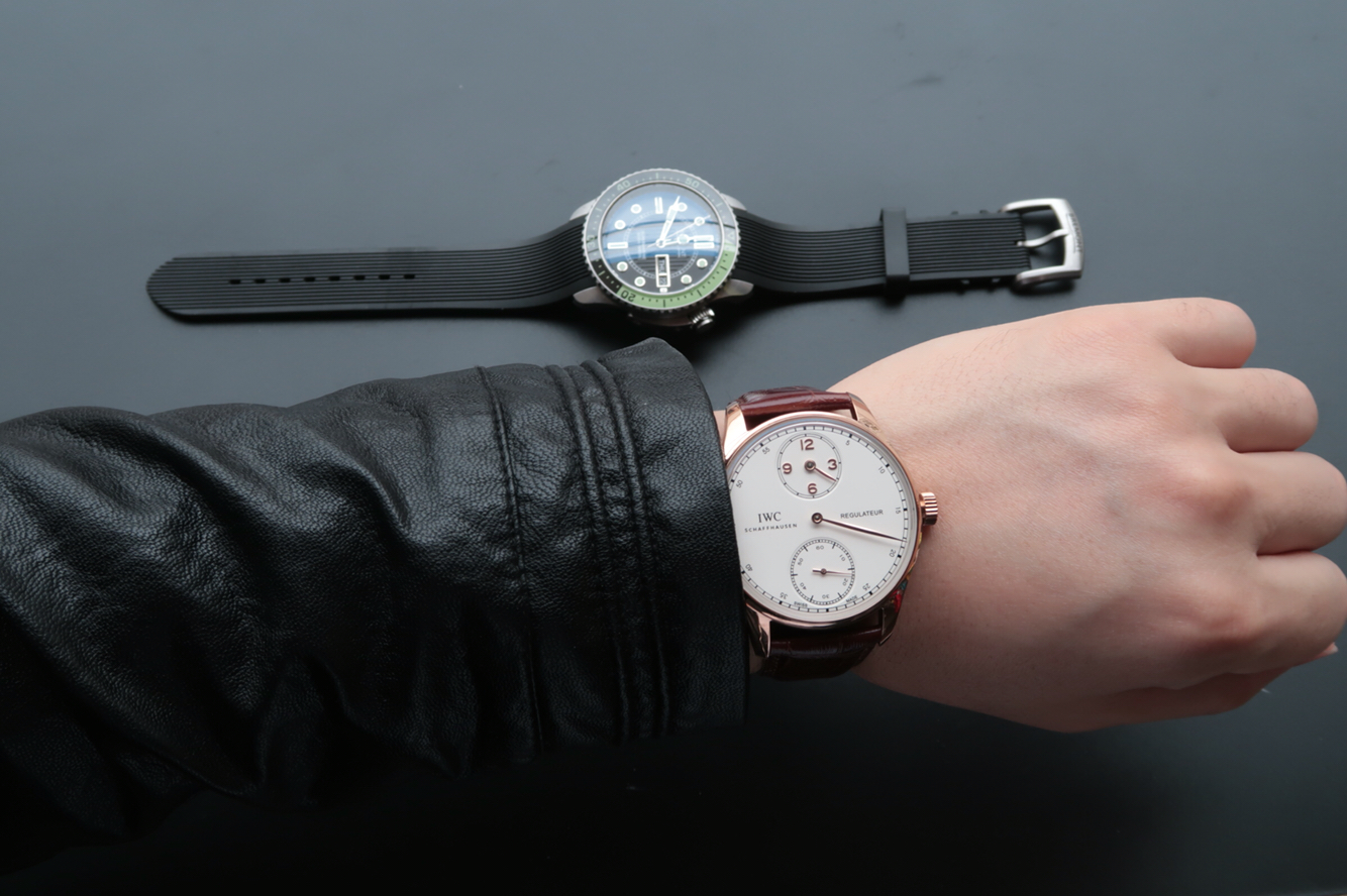 YL萬國葡萄牙IW544402瓊斯之劍原裝開模￥3480-高仿錶