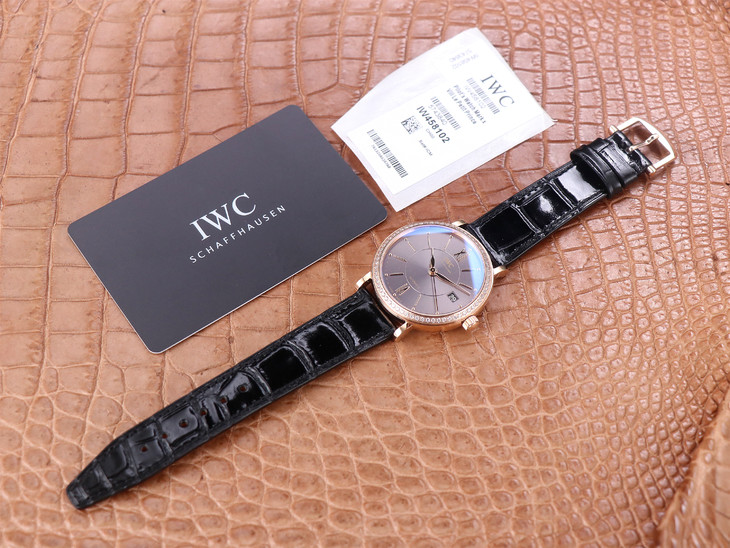 萬國柏濤菲諾1比1復刻手錶 v7萬國柏濤菲諾 IW458108 女錶￥3880-高仿錶