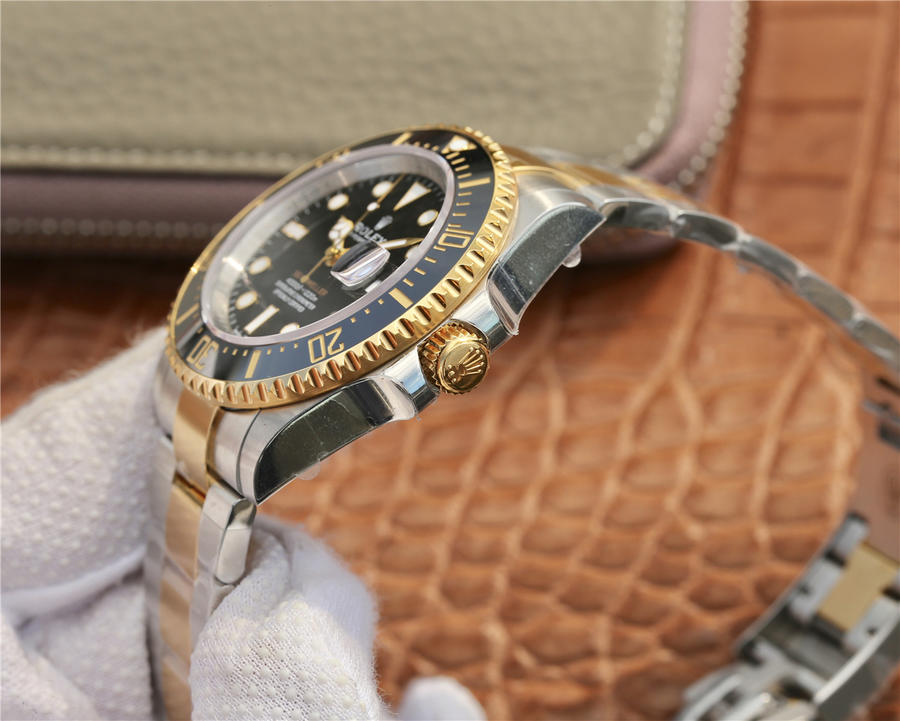 vr復刻手錶勞力士間金黑鬼王 vr廠勞力士單紅鬼王 126603￥5580-高仿錶