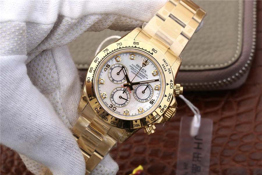 勞力士迪通拿 復刻手錶 價格 jh廠v7勞力士迪通拿116508 全金貝殼紋面￥4480-高仿錶