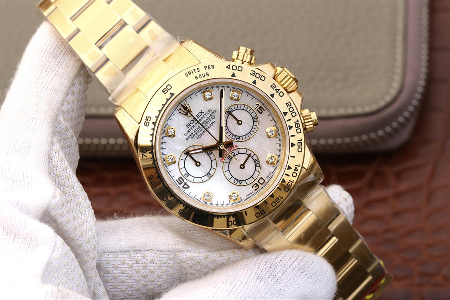 勞力士迪通拿 復刻手錶 價格 jh廠v7勞力士迪通拿116508 全金貝殼紋面￥4480-高仿錶