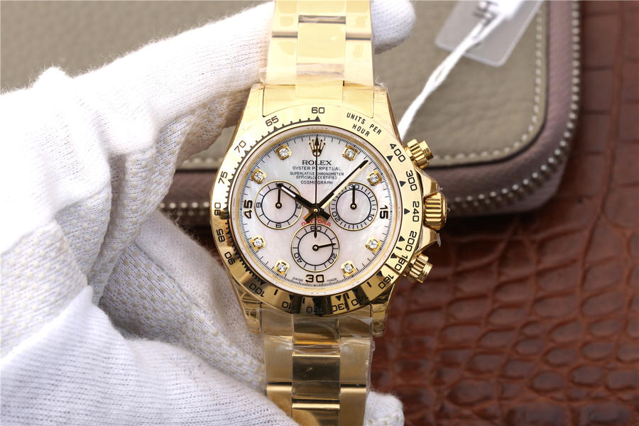 勞力士迪通拿 復刻手錶 價格 jh廠v7勞力士迪通拿116508 全金貝殼紋面￥4480-高仿錶