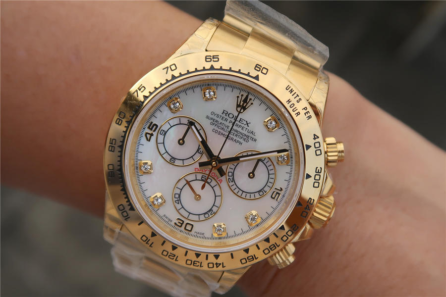勞力士迪通拿 復刻手錶 價格 jh廠v7勞力士迪通拿116508 全金貝殼紋面￥4480-高仿錶