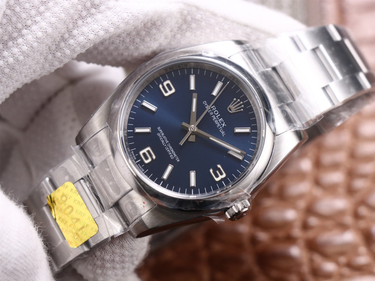 一比一高仿勞力士蠔式恆動錶 KRF廠勞力士蠔式恆動116000 藍盤￥3480-高仿錶