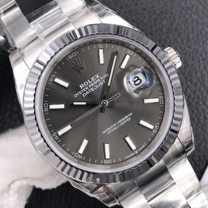 勞力士1比1復刻日誌錶 vs勞力士日誌型 126334 灰盤¥4580-高仿錶 勞力士1比1復刻日誌錶 vs勞力士日誌型 126334 灰盤¥4580-高仿錶