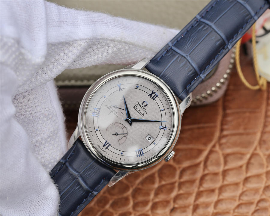 歐米茄蝶飛復刻手錶錶對比 DV歐米茄碟飛424.13.40.21.02.003￥3480-高仿錶