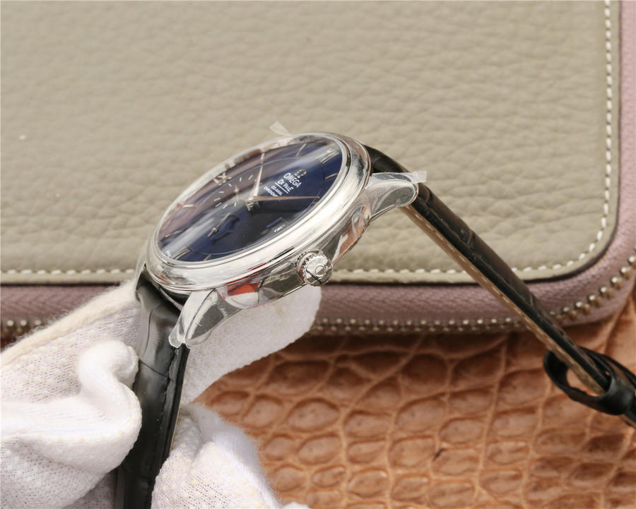 歐米茄蝶飛藍盤高仿 DV歐米茄動顯蝶飛424.13.40.21.03.001￥3180-高仿錶