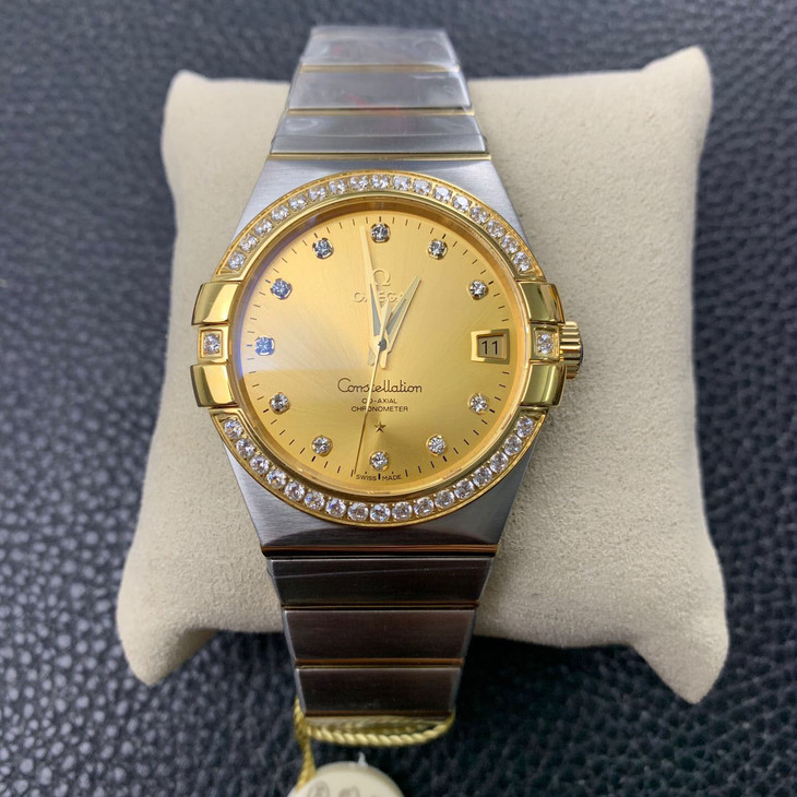 歐米茄星座男錶1比1復刻 sss 123.25.38.21.58.001 機械男錶 38mm￥3180-高仿錶