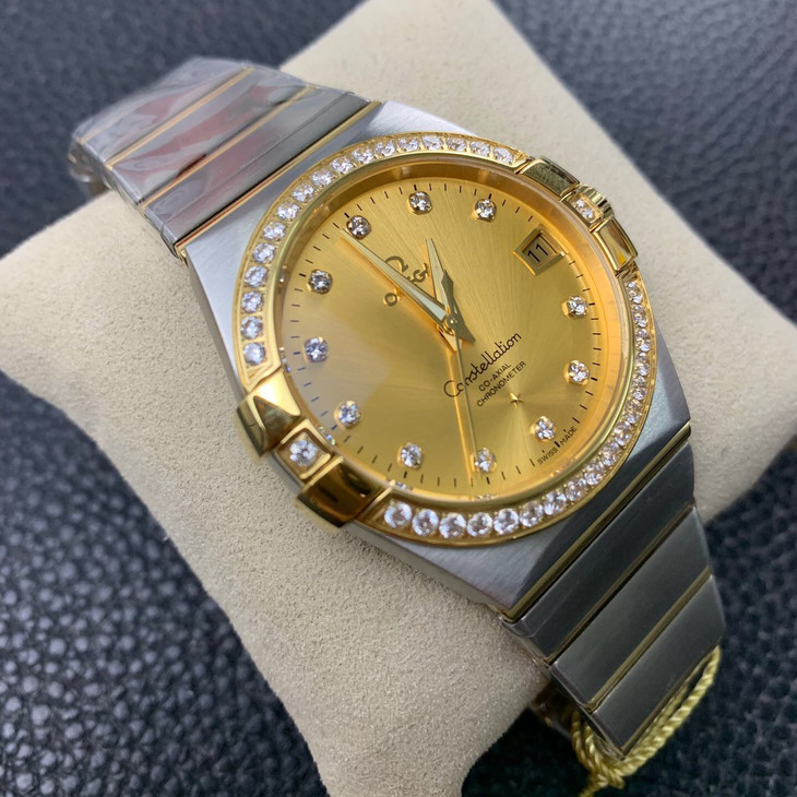 歐米茄星座男錶1比1復刻 sss 123.25.38.21.58.001 機械男錶 38mm￥3180-高仿錶