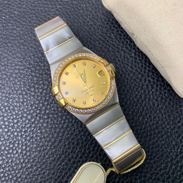 歐米茄星座男錶1比1復刻 sss 123.25.38.21.58.001 機械男錶 38mm￥3180-高仿錶