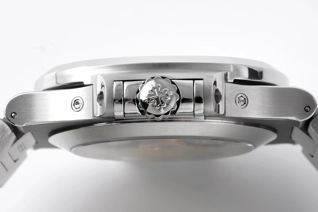 百達翡麗鸚鵡螺57261比1復刻 ppf 白盤 男士手錶￥4880-高仿錶