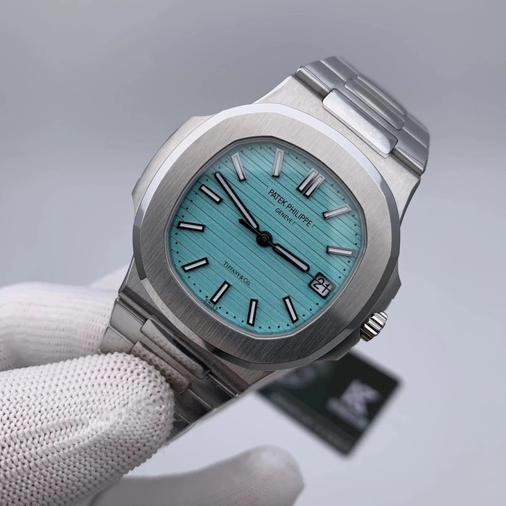 1比1復刻百達翡麗鸚鵡螺蒂芙尼藍 5711 3k出品 經典機械男錶￥4680-高仿錶