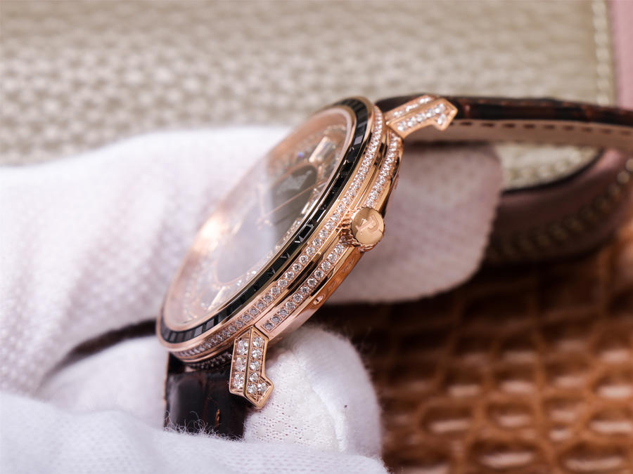 高仿伯爵錶鉆錶 UU廠手錶伯爵非凡珍品滿天星￥3480-高仿錶