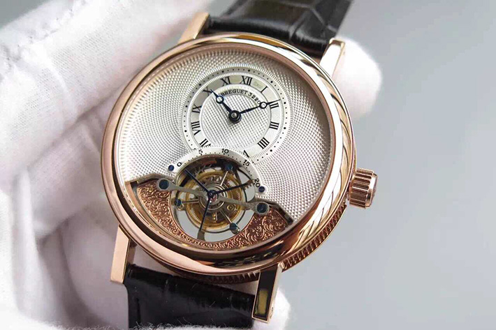 寶璣Breguet CLASSIQUE COMPLICATIONS經典復雜繫列 3357BA/12/986 真陀飛輪 男士￥8880-高仿錶