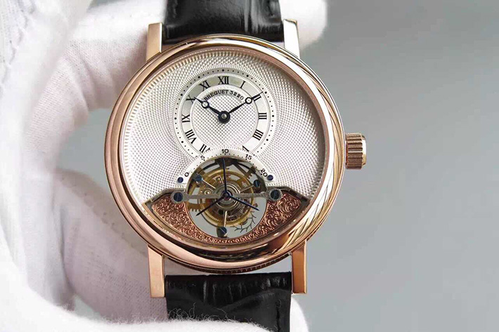 寶璣Breguet CLASSIQUE COMPLICATIONS經典復雜繫列 3357BA/12/986 真陀飛輪 男士￥8880-高仿錶