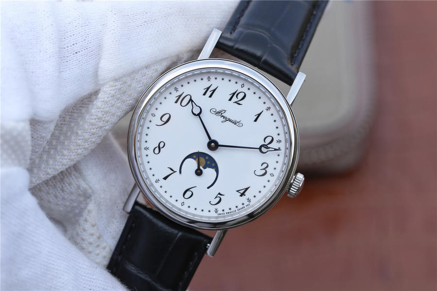 復刻手錶寶璣手錶 TW寶璣月相經典繫列9087BB/29/964￥3480-高仿錶