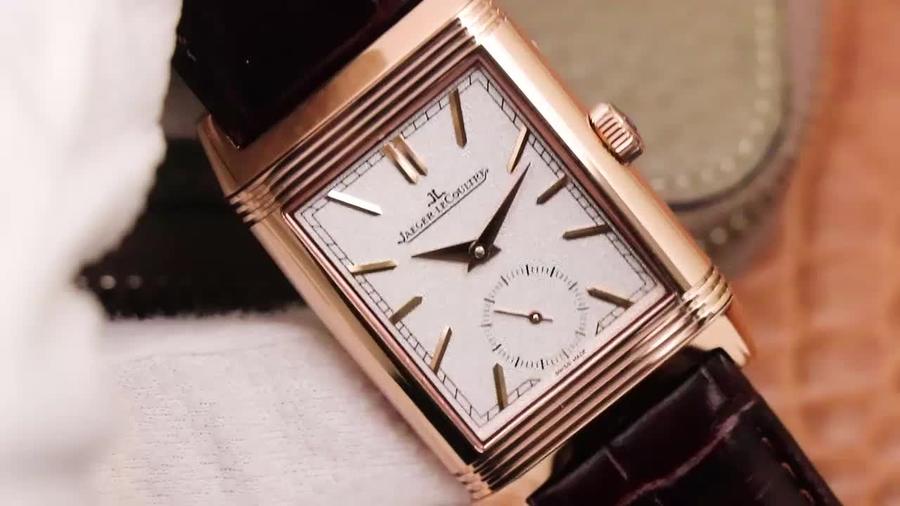 MG廠復刻積家手錶翻轉繫列3902420牛皮錶帶￥3180-高仿錶