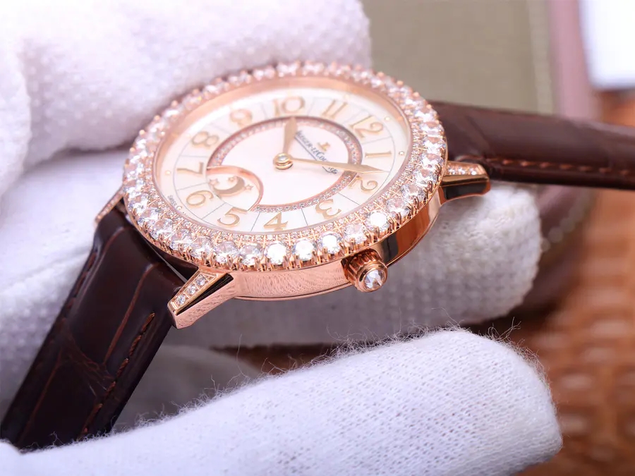 一比一高仿積家月相女錶 ZF廠積家約會繫列3432570￥3880-高仿錶