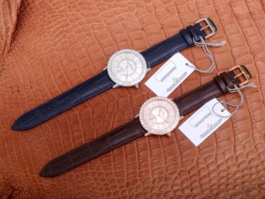 一比一高仿積家月相女錶 ZF廠積家約會繫列3432570￥3880-高仿錶