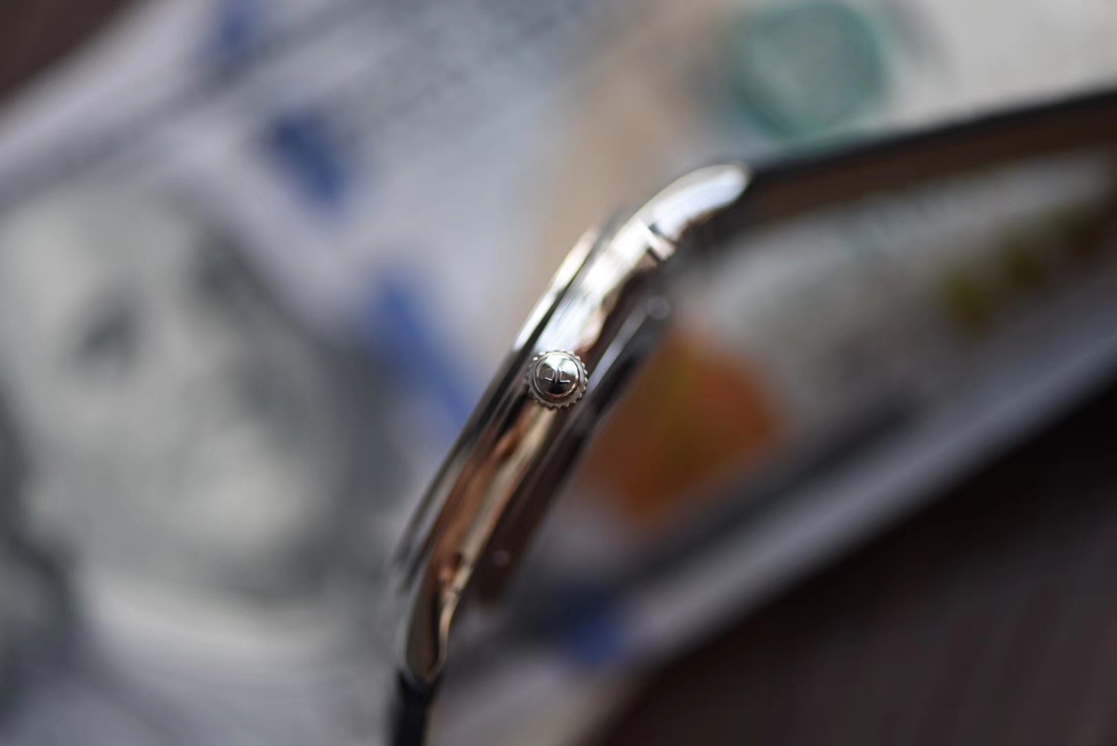 1比1復刻積家大師繫列 zf積家超薄大師 1288420 黑盤￥3180-高仿錶