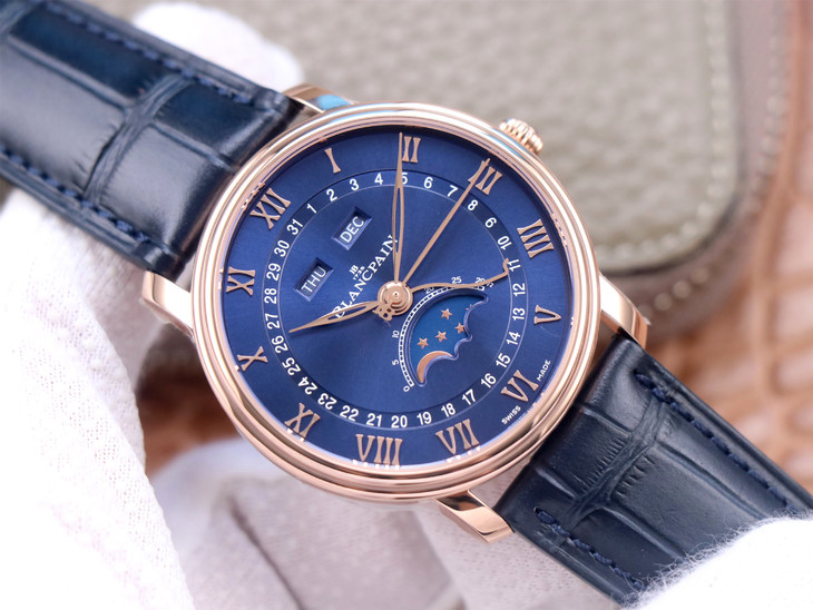 宝珀1比1高仿手表多少钱 om宝珀月相 6654-3640-55 V3升级版￥3880-高仿錶