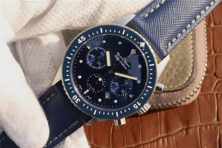 高仿手錶寶珀五十尋 KJ寶珀五十噚繫列5200款￥3980-高仿錶