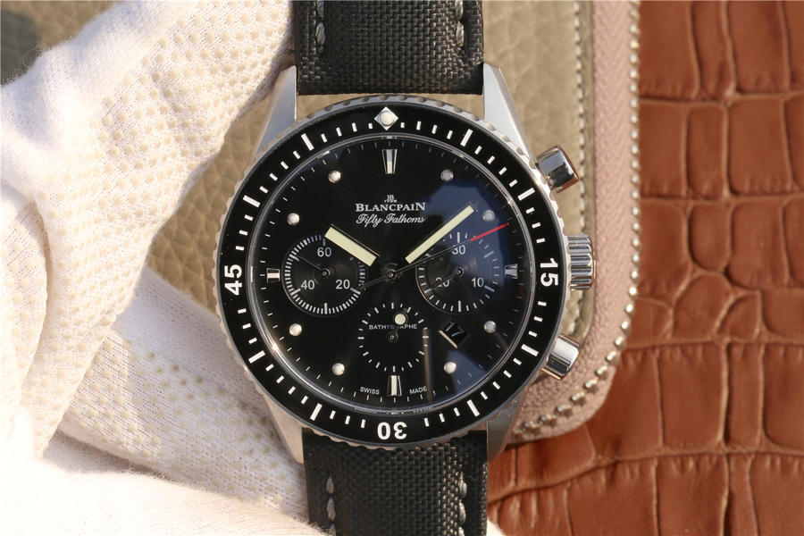 寶珀五十噚復刻手錶價位 KJ寶珀五十噚5200款男士￥3980-高仿錶