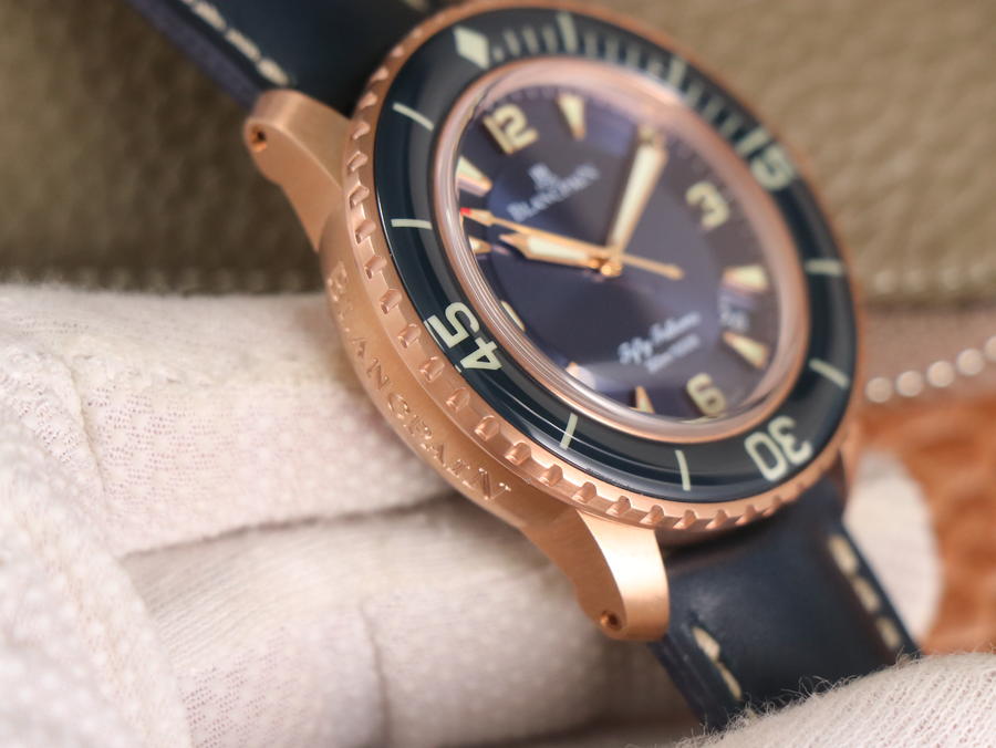 手錶復刻手錶寶珀 ZF寶珀五十噚5015-3603C-63B腕錶￥4680-高仿錶