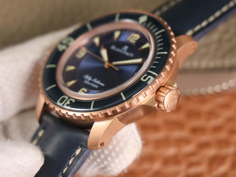 手錶復刻手錶寶珀 ZF寶珀五十噚5015-3603C-63B腕錶￥4680-高仿錶