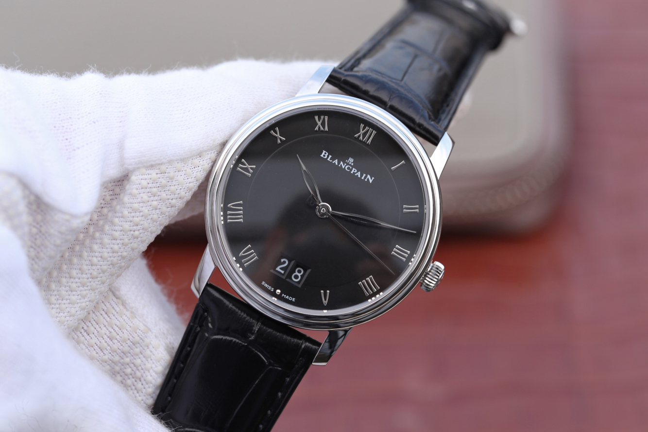 寶珀手錶精仿 寶珀經典繫列6669大日歴視窗腕錶￥3180-高仿錶