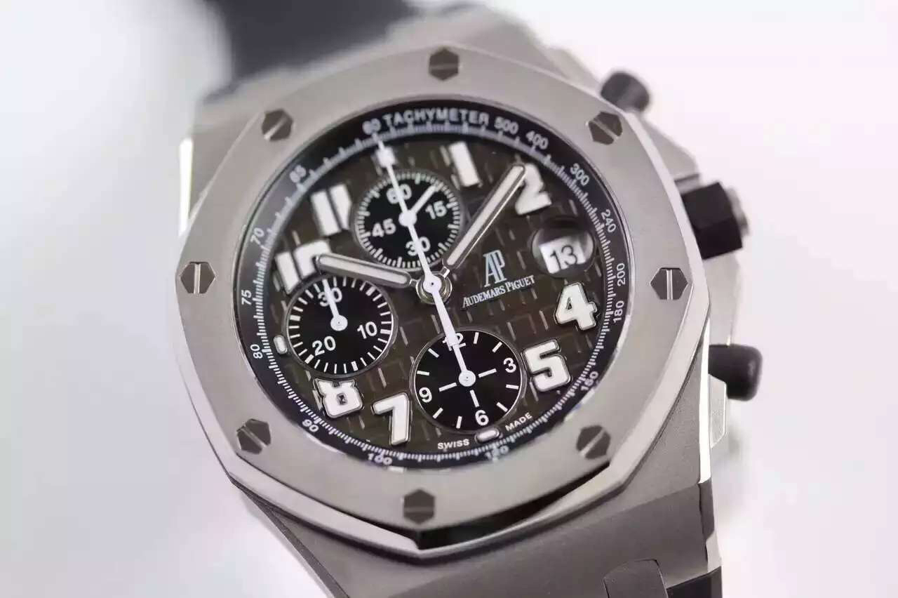 愛彼皇家橡樹復刻手錶多少錢 JF愛彼皇家橡樹離岸型26170ST.OO.D101CR.03￥4480-高仿錶