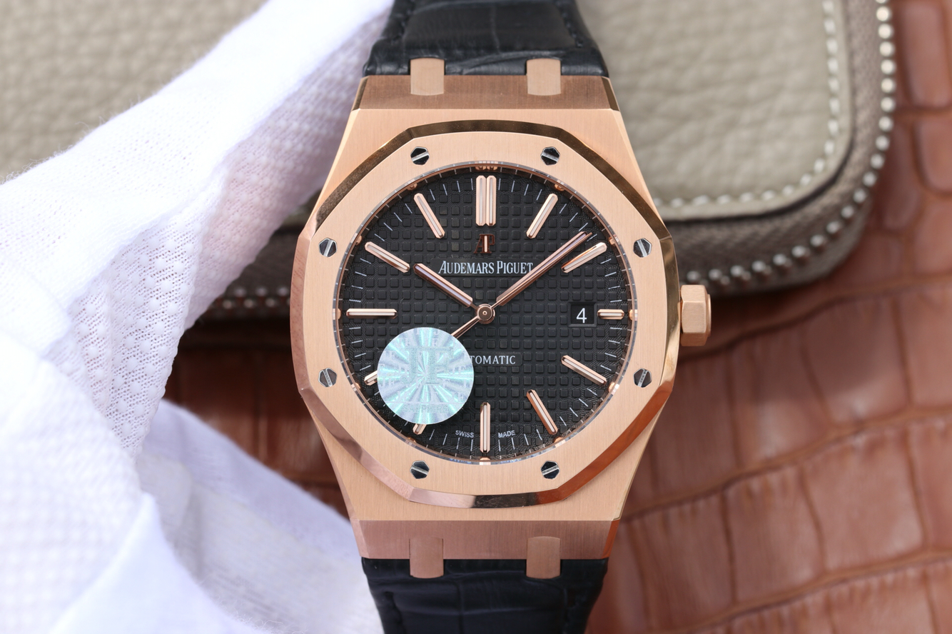 愛彼15400復刻手錶金錶 JF廠愛彼皇家橡樹繫列15400OR.OO.D088CR.01¥3580-高仿錶 愛彼15400復刻手錶金錶 JF廠愛彼皇家橡樹繫列15400OR.OO.D088CR.01¥3580-高仿錶