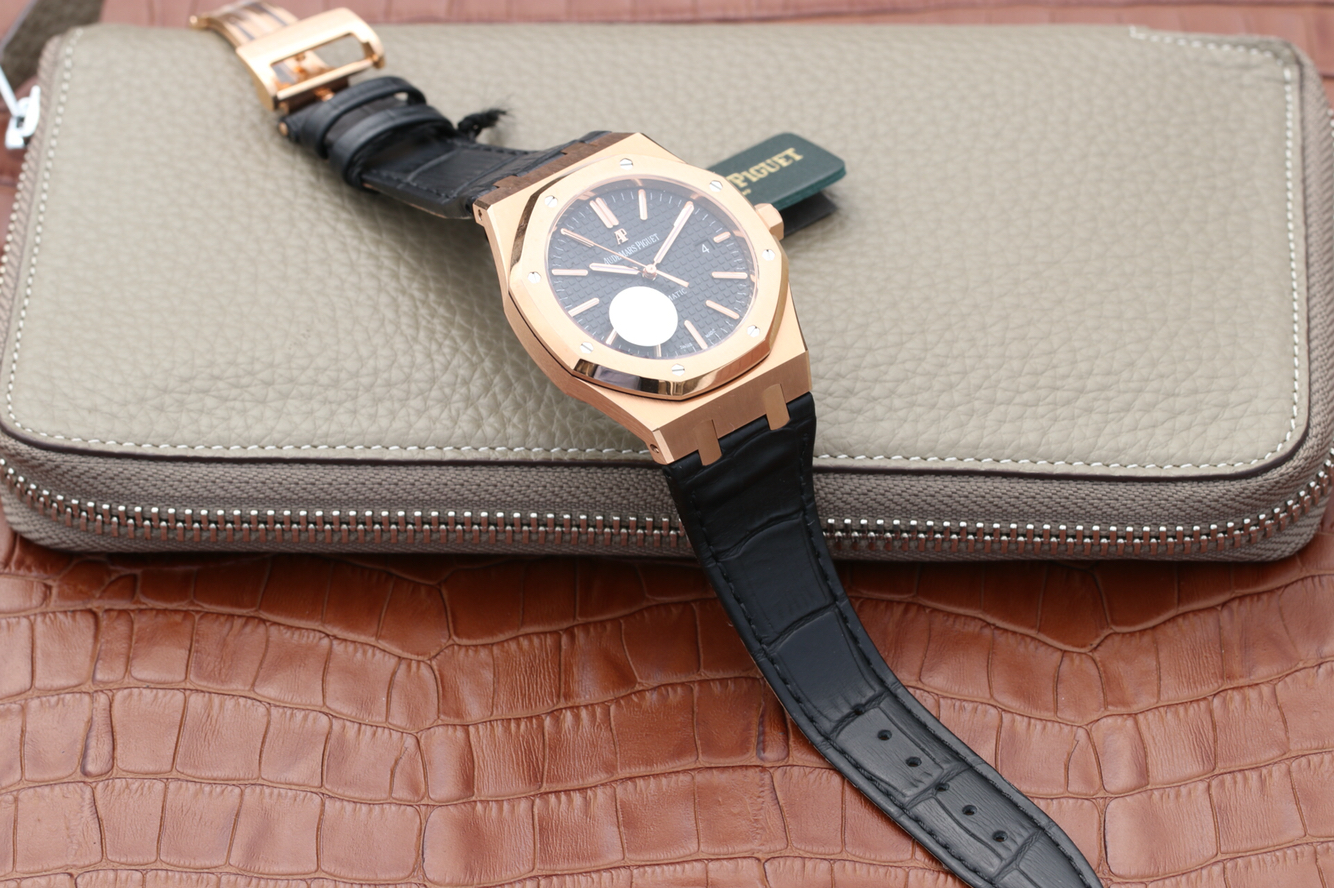 愛彼15400復刻手錶金錶 JF廠愛彼皇家橡樹繫列15400OR.OO.D088CR.01¥3580-高仿錶 愛彼15400復刻手錶金錶 JF廠愛彼皇家橡樹繫列15400OR.OO.D088CR.01¥3580-高仿錶