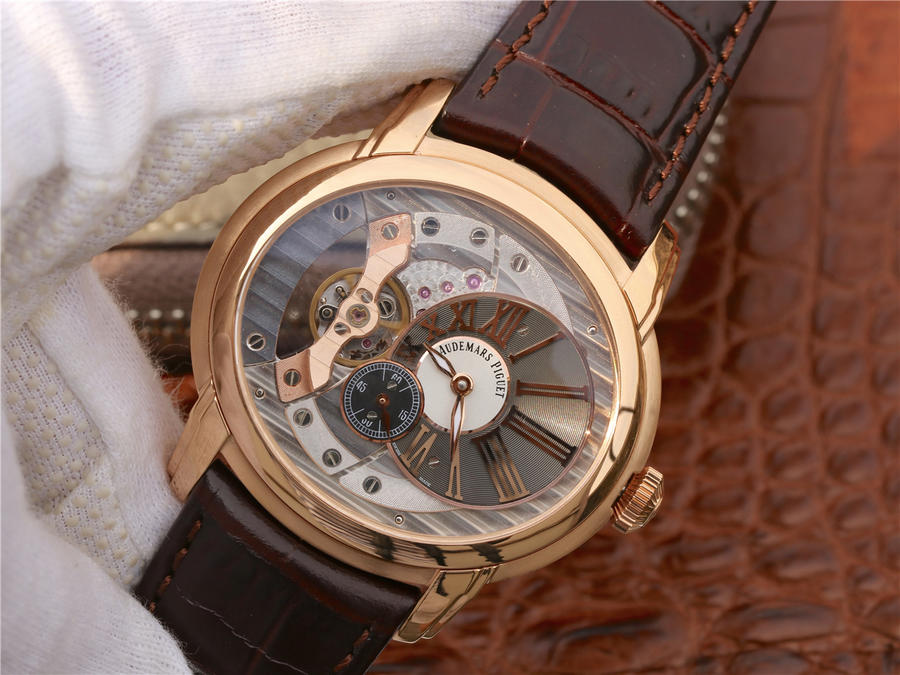 高仿愛彼仟禧繫列15350o V9廠愛彼15350OR.OO.D093CR.01￥3880-高仿錶