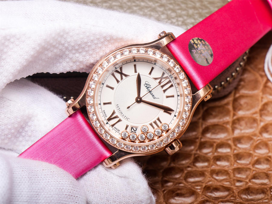 蕭邦快樂鉆石YF高仿 yf廠手錶蕭邦快樂鉆石274808-5003￥3480-高仿錶