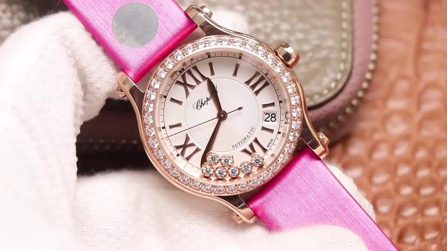 蕭邦快樂鉆石YF高仿 yf廠手錶蕭邦快樂鉆石274808-5003￥3480-高仿錶