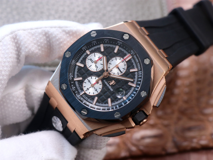 愛彼皇家橡樹離岸1比1復刻26400 JF愛彼 26400RO.OO.A002CA.01￥4880-高仿錶