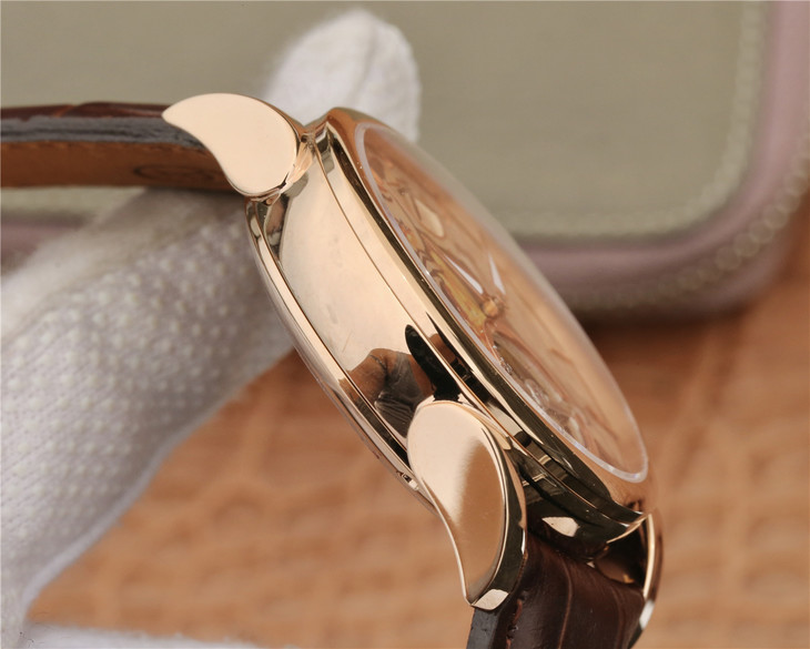 造陀飛輪錶的復刻手錶廠家 JB廠帕瑪強尼陀飛輪手錶 PFS251 玫瑰金男錶￥5880-高仿錶