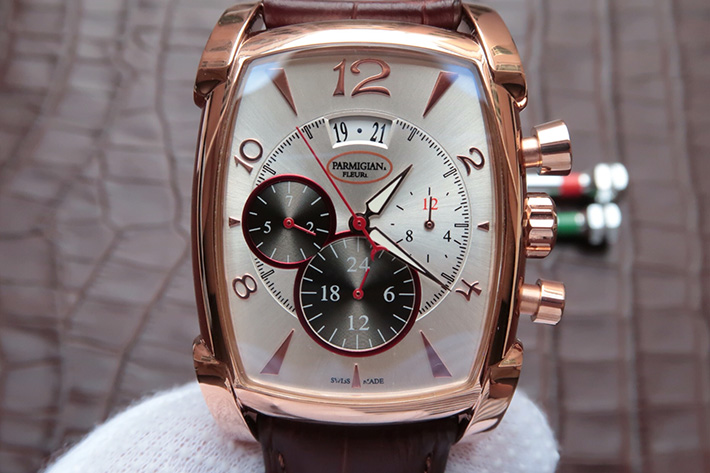 帕瑪強尼(Parmigiani Fleurier)KalpaGraphe繫列PFC128-1000100 HA1441 18K玫瑰金 男士自動機械錶手錶￥3880-高仿錶