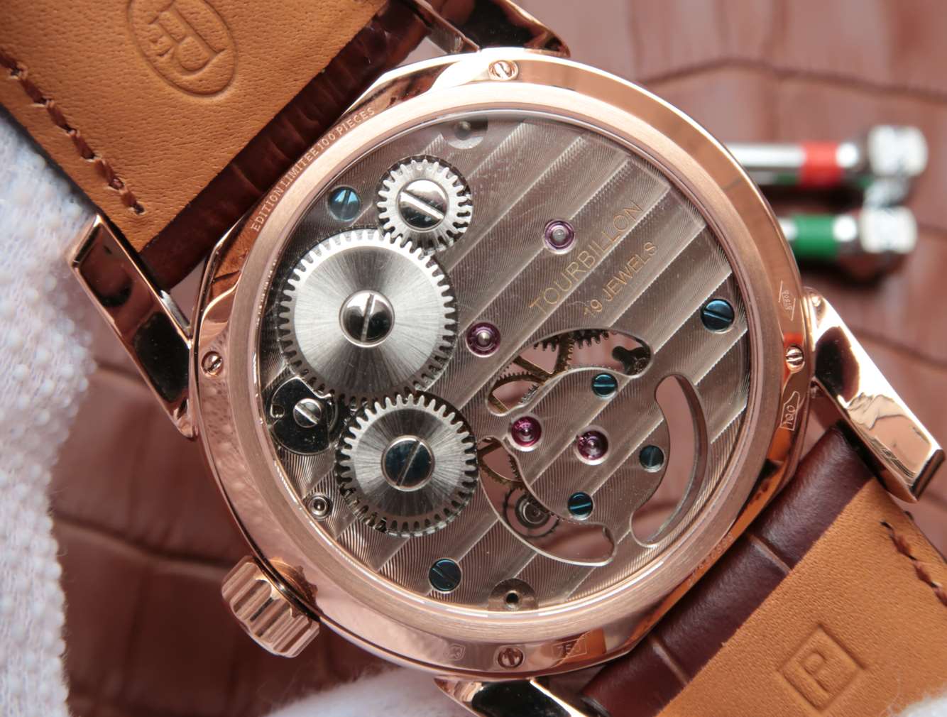 帕瑪強尼仿手錶 BM廠帕瑪強尼真陀飛輪￥6880-高仿錶