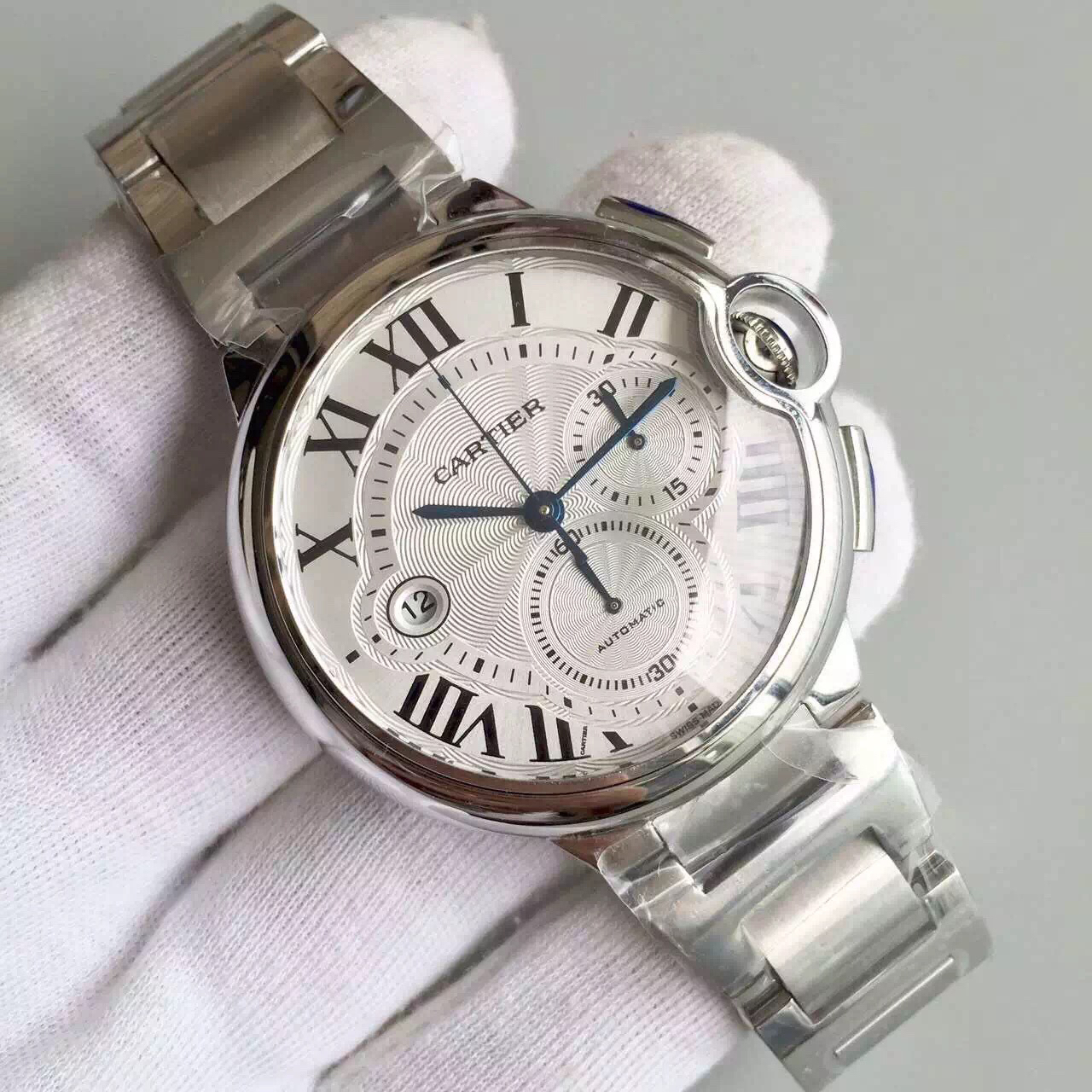 卡地亞藍氣球高仿報價 卡地亞藍氣球W6920076版￥3280-高仿錶