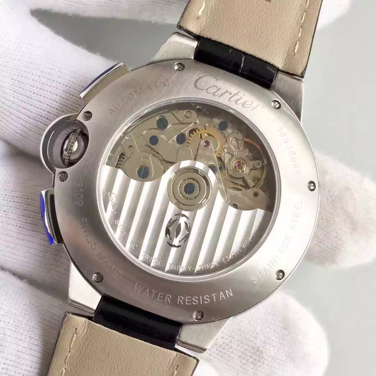 卡地亞藍氣球高仿報價 卡地亞藍氣球W6920076版￥3280-高仿錶