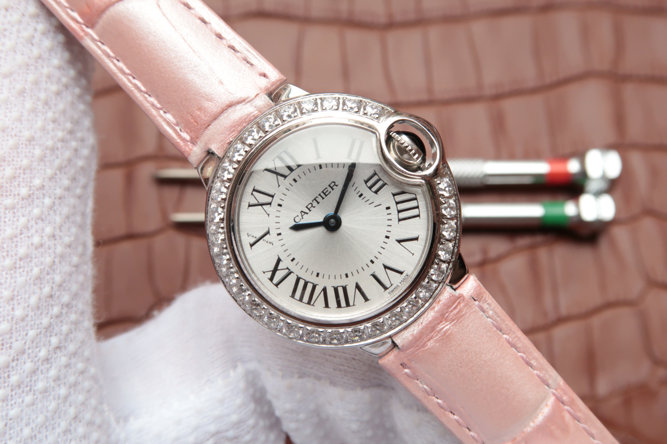 卡地亞藍氣球精仿手錶跟正品 3A卡地亞藍氣球WE900351￥2880-高仿錶