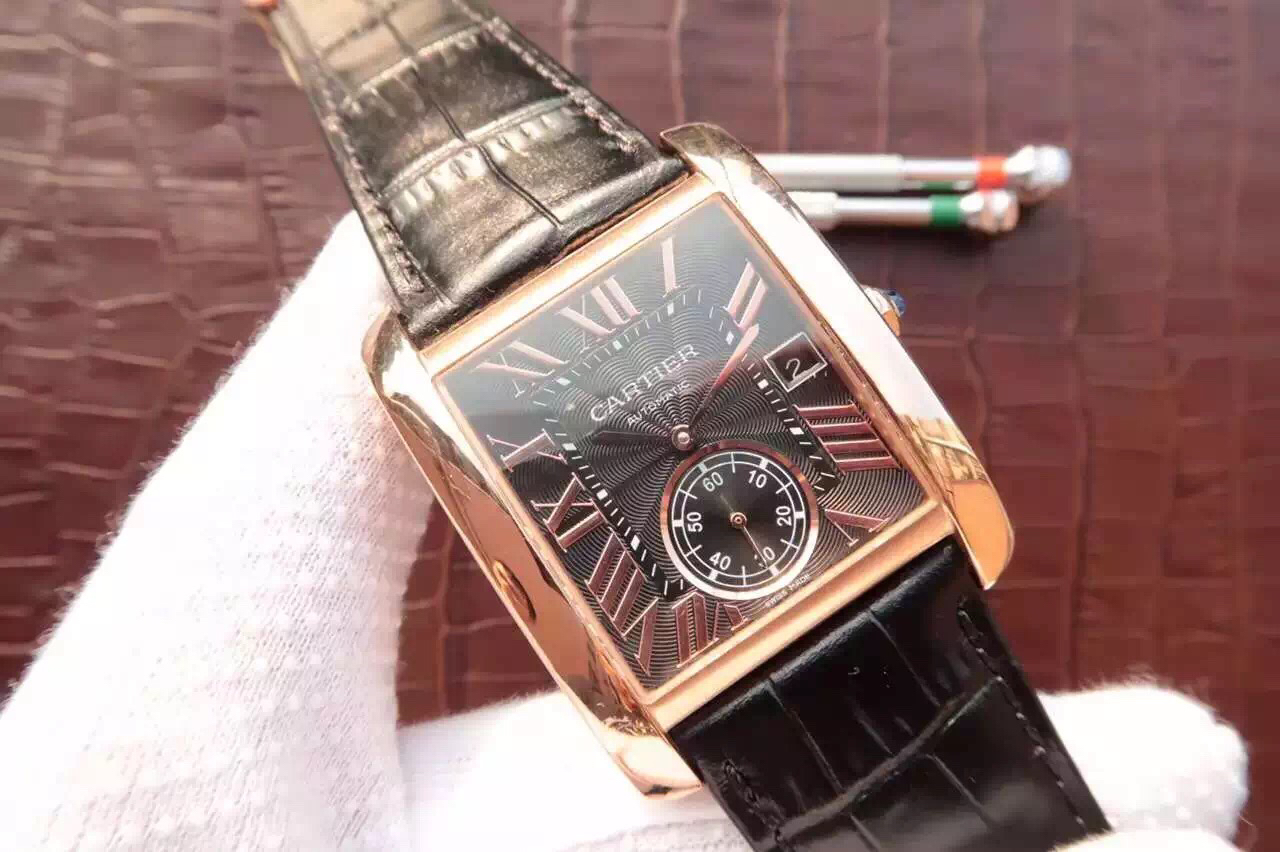 卡地亞坦克復刻手錶 JF卡地亞坦克W5330002終級版本¥3180-高仿錶 卡地亞坦克復刻手錶 JF卡地亞坦克W5330002終級版本¥3180-高仿錶