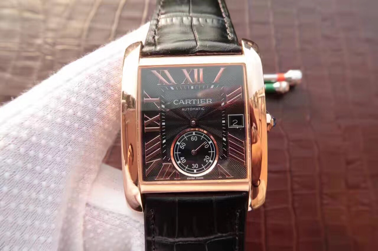 卡地亞坦克復刻手錶 JF卡地亞坦克W5330002終級版本¥3180-高仿錶 卡地亞坦克復刻手錶 JF卡地亞坦克W5330002終級版本¥3180-高仿錶