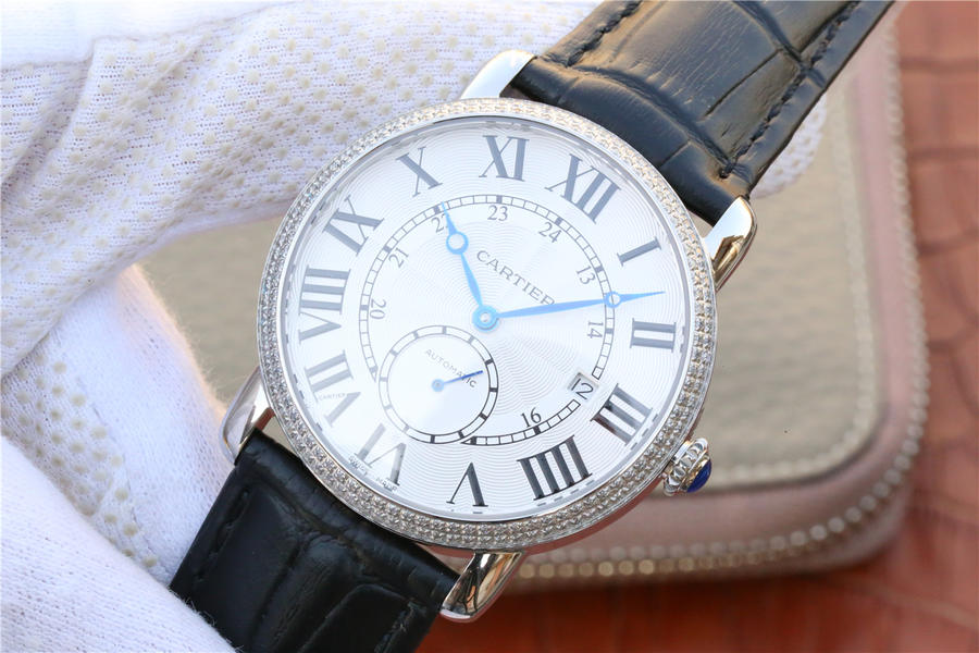 一比一精仿卡地亞倫敦 卡地亞路易RONDE繫列WR007018¥2880-高仿錶 一比一精仿卡地亞倫敦 卡地亞路易RONDE繫列WR007018¥2880-高仿錶