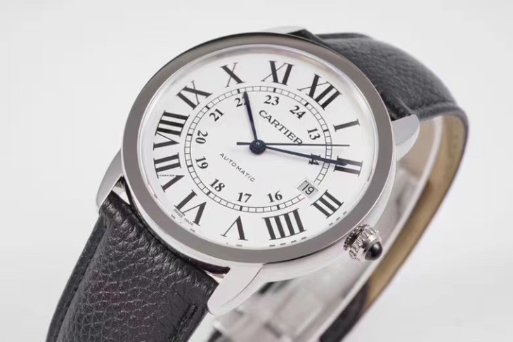 卡地亞倫敦1比1復刻價格 AF卡地亞倫敦SOLO中號WSRN0021￥3480-高仿錶