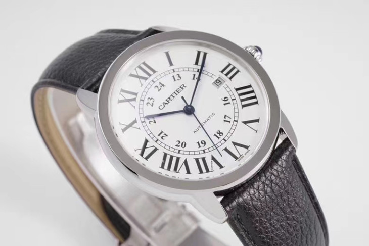 卡地亞倫敦1比1復刻價格 AF卡地亞倫敦SOLO中號WSRN0021￥3480-高仿錶