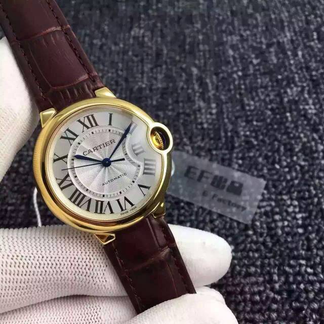 卡地亞Cartier 藍氣球繫列W6900356 18K金 全自動機械女士手錶￥2880-高仿錶